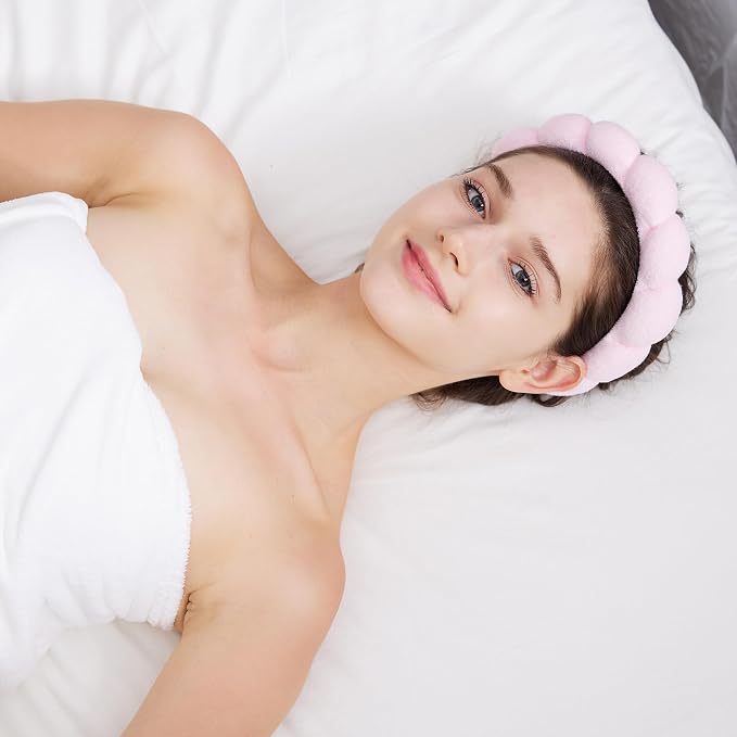 Ztomine Spa Terry Cloth Headband Combo Pack - Image 6