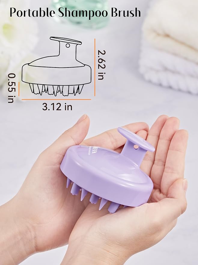 HEETA Hair Scalp Massager Brush, Updated Scalp Exfoliator - Image 5