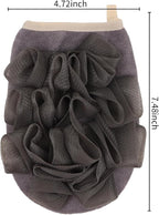 3 Pack Bath Loofah Body Sponge Brushes Loofah Exfoliating Glove Bath Shower - Image 2