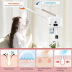 Salon Señor 2 in 1 Hot and Cold Facial Steamer, Professional Face Steamer on - Image 3