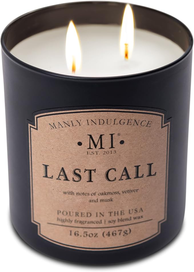 Manly Indulgence Last Call Scented Candles - Image 3