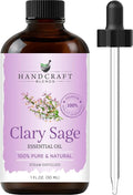 Handcraft Blends Clary Sage Essential Oil – 1 Fl Oz – 100% Pure and Natural – by HandcraftBlends