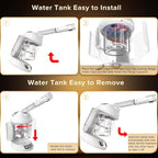 Easy to Clean Facial Steamer, Portable Nano Ionic Face Steamer - Image 6