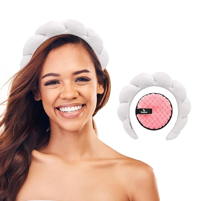 Spa Headband - Makeup Remover and Face Washing Headband by BERIENS