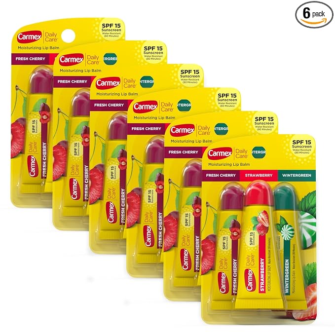 Carmex Daily Care Moisturizing Lip Balm Tubes by Carmex