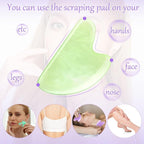 Sherr 16 Pcs Gua Sha Facial Tools Gua Sha Stone Facial Massage Tools Face - Image 6