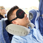 Geyoga 4 Pieces Funny Eye Mask for Sleep Soft Satin Blocking Blindfold - Image 6
