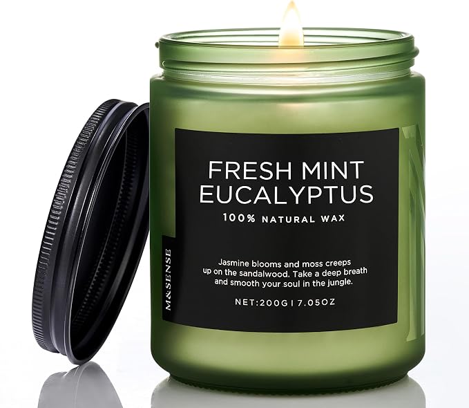 M&SENSE Eucalyptus & Mint Candles by MSENSE