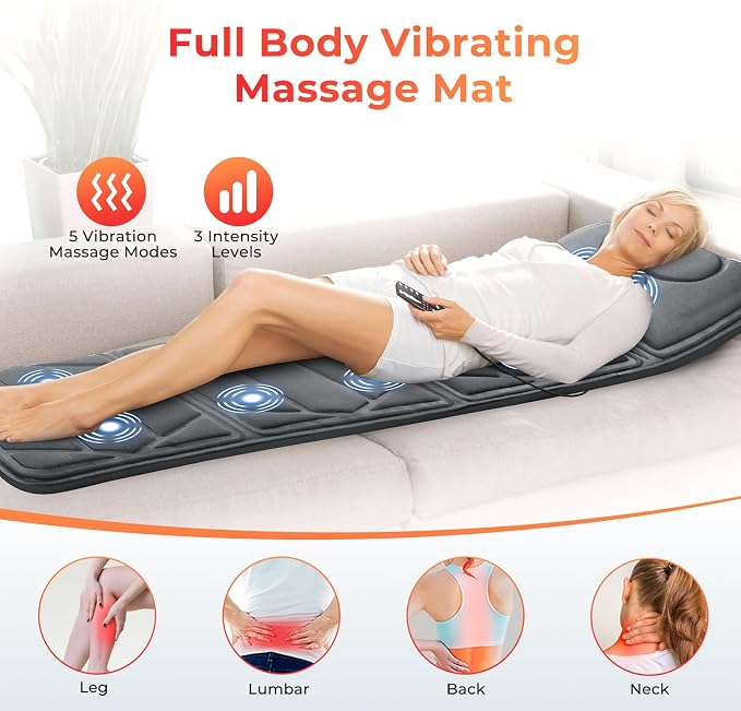 CuPiLo Full Body Massage Mat, Massage Pad - Image 2