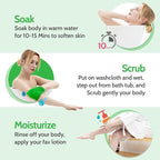 Modu Korean Exfoliating Mitts Small 6PCS – Exfoliating Gloves Body Scrubber - Image 5