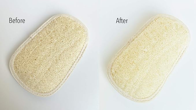 Loofah Sponge Refill for FAAY Back Scrubber on Stick, 3 Packs - Image 4