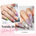 Modelones Cat Eye Magnet for Nails, 4-in-1 Cat Eye Nail Magnet - Image 4