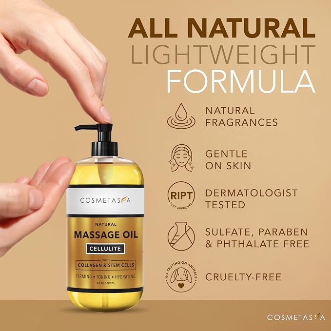 Large Cellulite Massage Oil - Image 4
