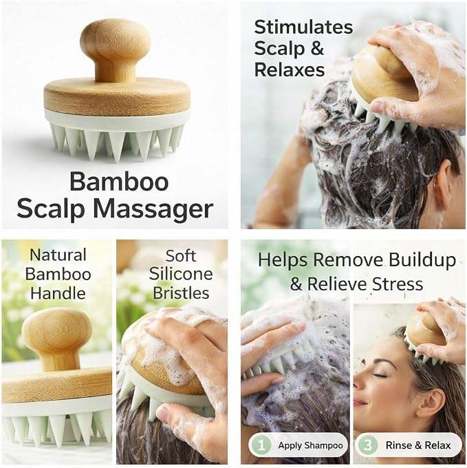 Scalp Massager Shampoo Brush - Image 7
