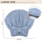 SUNLAND Large Microfiber Hair Drying Caps - Image 2