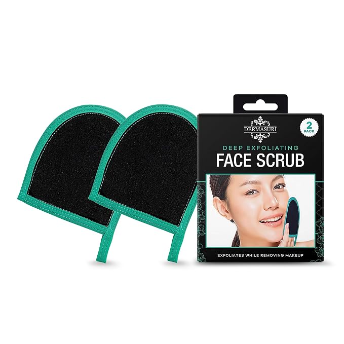 Dermasuri Deep Exfoliating Face Mitt by Dermasuri