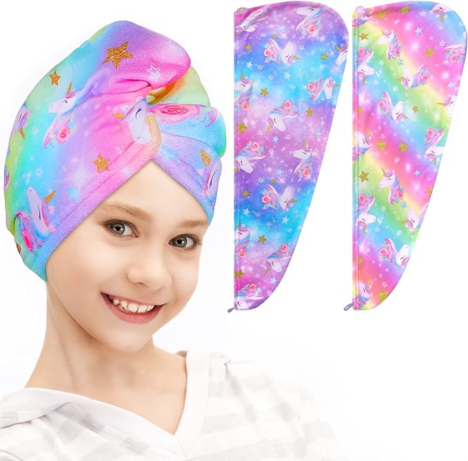 FIOBEE Microfiber Hair Towel Wrap by FIOBEE