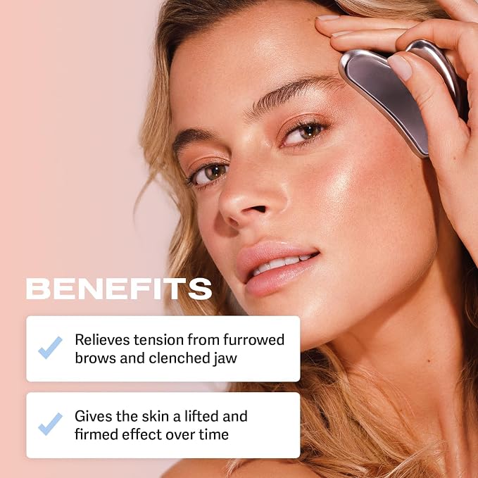 Sacheu Gua Sha Facial Tools Muscle Scraper — Face Gua Sha - Image 4