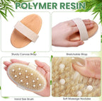 Gejoy 2 Pcs Dry Brushing Body Brush - Image 3