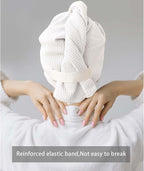 ROLSHOL 2 Pack Microfiber Hair Towel Wrap - Image 7