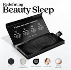 TheSleepGuard Pure Silk Sleep Mask Light Blocking Travel Essentials. Eye Masks - Image 2