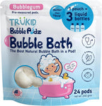 TruKid Bubble Podz Bubble Bath for Kids, & Babies, Tear Free Gentle & by TruKid