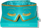 DROWSY Breakfast at Drowsy Silk Sleep Mask – 100% Pure Mulberry Silk, Total by Drowsy