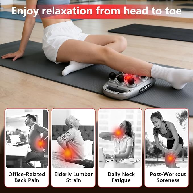 6 Head Massage Gun for Deep Tissue - Image 4