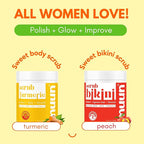 Muun Turmeric Scrub with Kojic Acid AHA/BHA Face &Body - Image 6