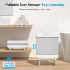 Jripae 35L Towel Warmers for Bathroom, Foldable Towel Warmer, Bucket Hot Towel - Image 7