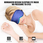 Cooling Sleep Mask w/Gel Eye Mask, Silk Eye Mask - Image 5