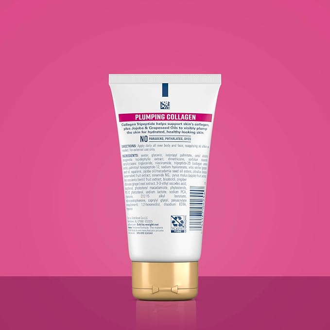 Gold Bond Plumping Collagen Body & Face Serum Lotion, Lightweight Hydrating - Image 2