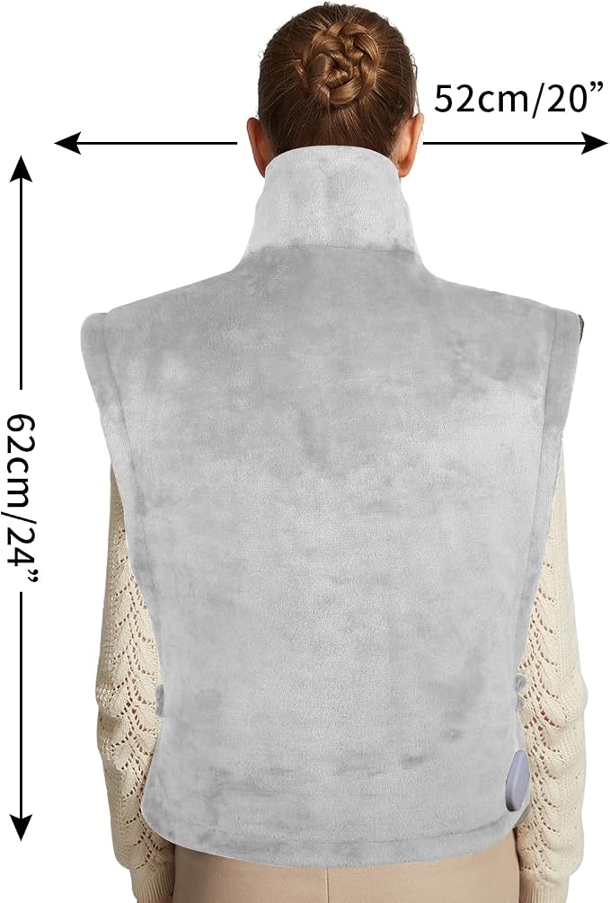 Ambershine 26"x35" XXXL King Size Neck& Shoulder& Back Heating Pad - Image 5