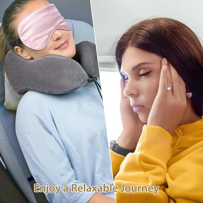 Silk Sleep Masks for Sleep, 4 Pack Super Soft Sleep Mask for Women & Men - Image 4