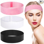 Pimoys 30 Count Disposable Headbands by PimoysLivingNecessities