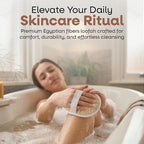 L'Exfose Organic Natural Loofah Body Scrubber - Image 8