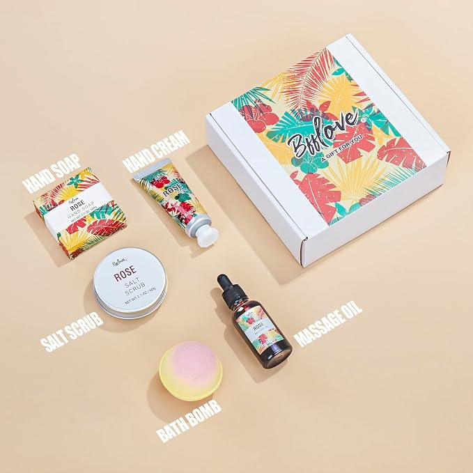 Spa Gifts for Women, Gift Set, Self Care Kit, Birthday Gifts, Bath Bomb - Image 2