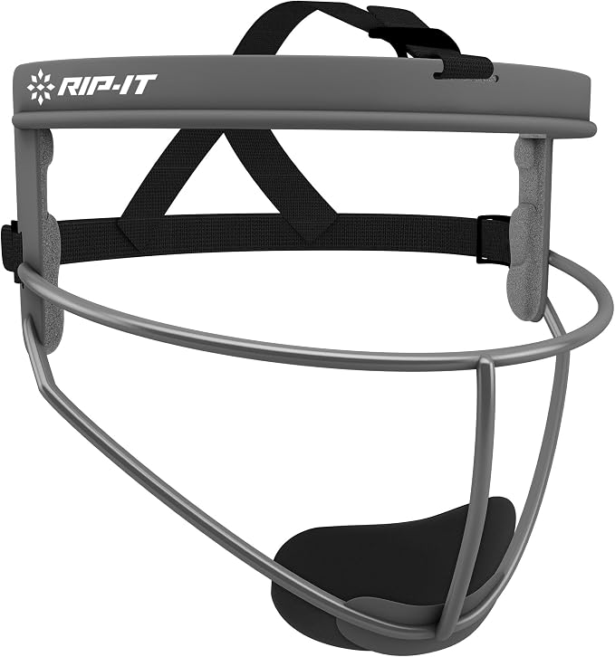 RIP-IT Original Defense Softball Face Mask, Lightweight, Protective Fielder's by RIP-IT