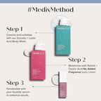 MEDIX 5.5 Glycolic Acid + Lactic Acid Exfoliating Body Wash Gel | KP Bump - Image 2