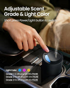 Waterless Diffuser for Essential Oil, Smart Car Air Freshener Diffuser - Image 4