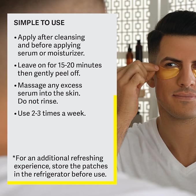 ZEST 24 Pairs 24k Gold Gel Crystal Collagen Eye Mask - Image 6