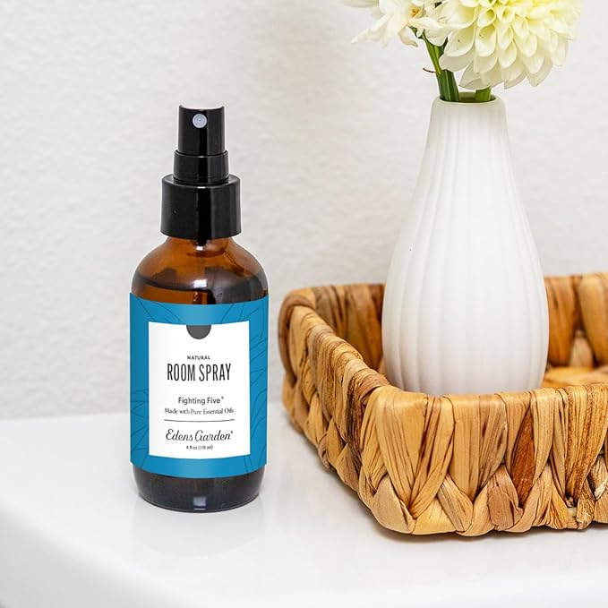 Edens Garden Fighting Five Natural Room & Linen Spray – 100% Pure Essential Oil - Image 2