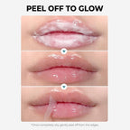 Laka Soothing Prep Lip Mask, Cooling Peel Off Korean Lip Mask, Gentle Exfoliator - Image 4