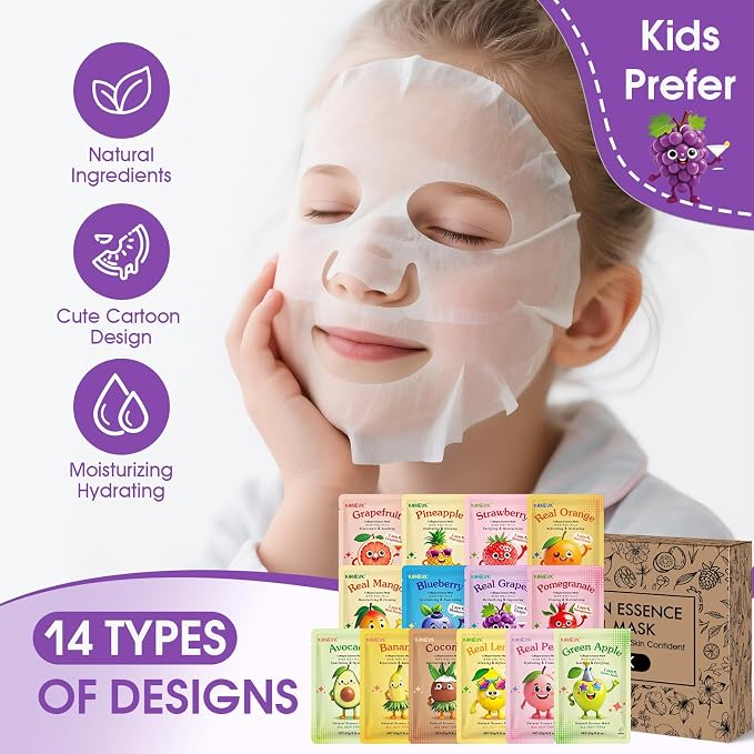 70 Pack Collagen Hydrating Face Masks Skincare - Image 4