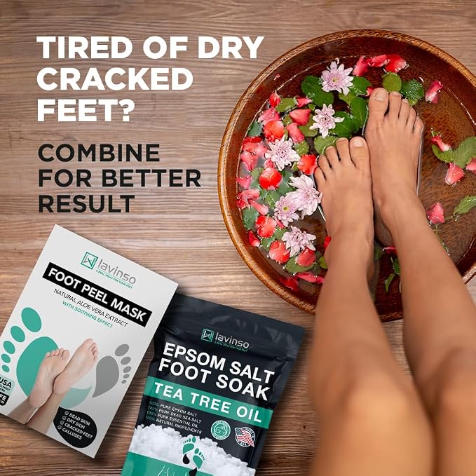 Tea Tree Oil Foot Soak with Epsom Salt - Image 7