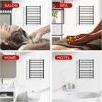 Electric Towel Warmer Rack, Heating Towel Warmer, Timer & Temperature Control - Image 8
