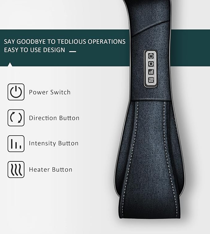Mo Cuishle Shiatsu Neck and Back Massager - Image 2