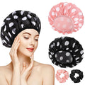 WSICSE 2 Packs Large Shower Caps by WSICSE