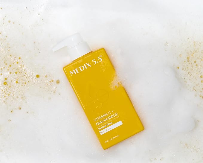 MEDIX 5.5 Radiant Glow Vitamin C Body Wash W/ Niacinamide | Citrus Scented - Image 7