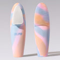 LOLLIPOP Handle Dual-Sided Silicone Face Scrubber, Face Exfoliator, Synthetic by Lollipop